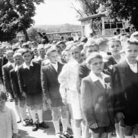 Procesja Bożego Ciała 1952 r.
